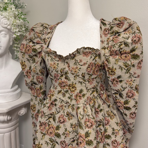 Cider Jacquard Mini Dress - Picture 2 of 4